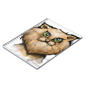 Perzisch kat notitieboek (Linkerzijde)