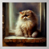 Perzisch kat poster (Voorkant)