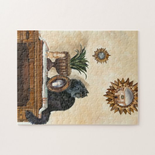 Perzisch kat Puzzle Legpuzzel (Horizontaal)