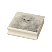 Perzisch kat 	rubberstempel (Stempel)