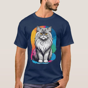 Perzisch kat t-shirt