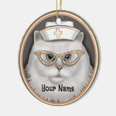 Perzisch kattenzuster keramisch ornament (Links)