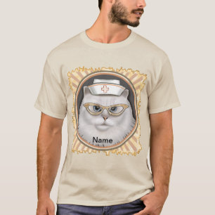 Perzisch kattenzuster t-shirt
