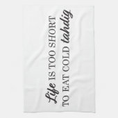 Perzisch keukenhanddoek voor het koken: Eet eerst (Verticaal)