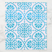 Perzisch licht wijn etiket (Enkel label)