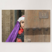 Perzisch meisje legpuzzel (Horizontaal)