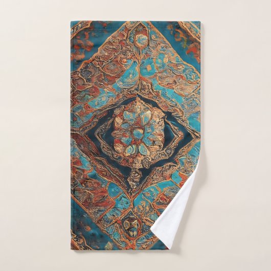 Perzisch Modern Mooi Oud Patroon Collectie Bad Handdoek (Handdoek)