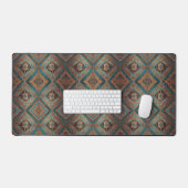 Perzisch Modern Mooi Oud Patroon Collectie Bureaumat (Keyboard & Muis)