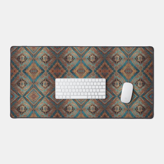 Perzisch Modern Mooi Oud Patroon Collectie Bureaumat (Keyboard & Muis)