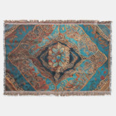 Perzisch Modern Mooi Oud Patroon Collectie Deken (Voorkant)