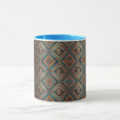 Perzisch Modern Mooi Oud Patroon Collectie Mok (Midden)