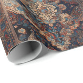 Perzisch Mooi Oud Patroon Modern Collectie Cadeaupapier (Rol Hoek)