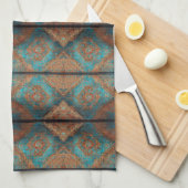 Perzisch Mooi Oud Patroon Populair Collectie Theedoek (Quarter Fold)