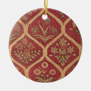 Perzisch of Turks tapijt, 16e/17e eeuw (wol) Keramisch Ornament