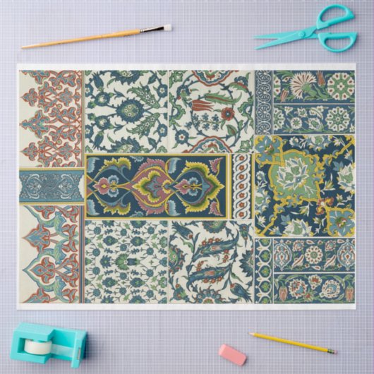 Perzisch ontwerp patroon ontkoppeling papier (Craft)