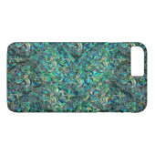 Perzisch oosterpatroon, alleen en zilver Case-Mate iPhone case (Achterkant (Horizontaal))