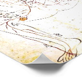 Perzisch Poster van de 13e eeuw (Hoek)