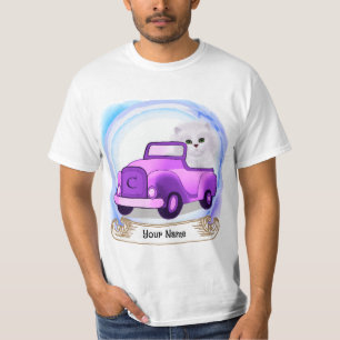 Perzisch rijdende kattenauto t-shirt