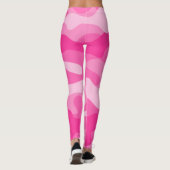 Perzisch Roze Monocolor Camo Leggings (Achterkant)