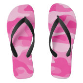 Perzisch Roze Monocolor Camo Teenslippers (Voetbed)