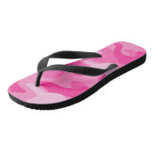 Perzisch Roze Monocolor Camo Teenslippers (Schuin)