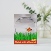 Perzisch Soleh Noh Mobarak س ب ا ن Briefkaart (Staand voorkant)