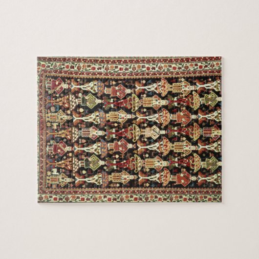 Perzisch tapijt, 19e tot 20e eeuw legpuzzel (Horizontaal)