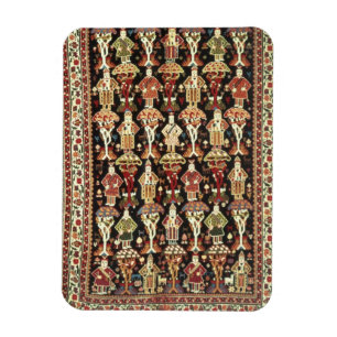 Perzisch tapijt, 19e tot 20e eeuw magneet