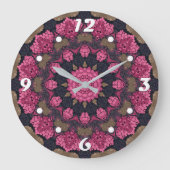 Perzisch tapijt grote klok (Voorkant)