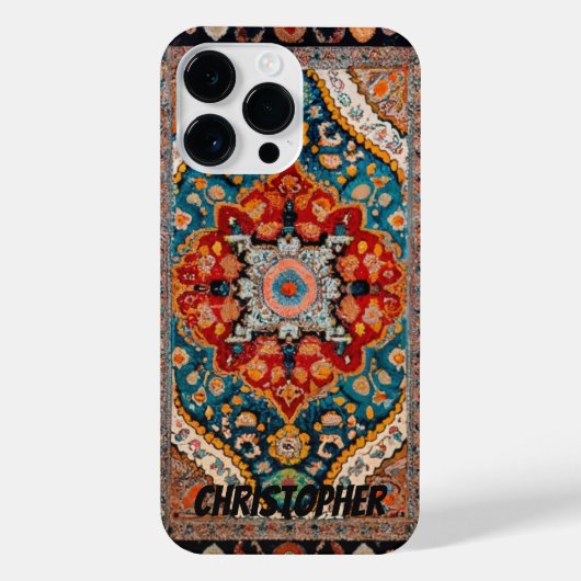 Perzisch tapijt iPhone hoesje (Achterkant)