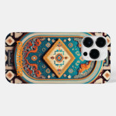Perzisch tapijt iPhone hoesje (Achterkant horizontaal)