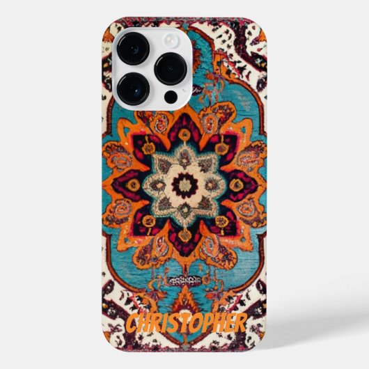 Perzisch tapijt iPhone hoesje (Achterkant)