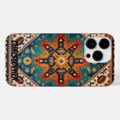 Perzisch tapijt iPhone hoesje (Achterkant horizontaal)