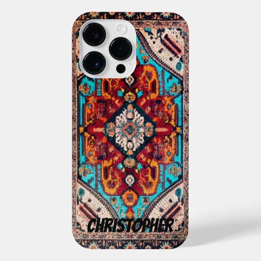 Perzisch tapijt iPhone hoesje (Achterkant)