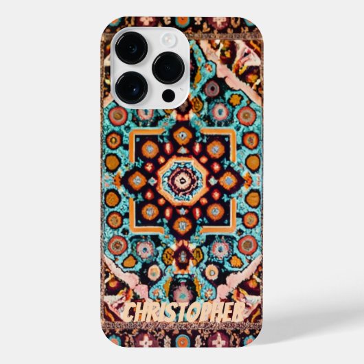 Perzisch tapijt iPhone hoesje (Achterkant)