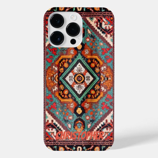 Perzisch tapijt iPhone hoesje (Achterkant)