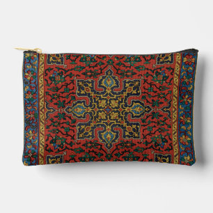 Perzisch Tapijt Kleed Rood Blauw Klassiek Etui