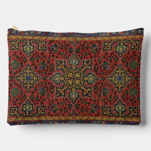 Perzisch Tapijt Kleed Rood Blauw Klassiek Etui