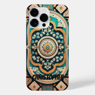 Perzisch tapijt kleurrijk iPhone 14 pro max hoesje