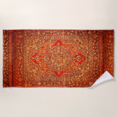 Perzisch tapijt nr. 2 - Tabris Strandlaken (Voorkant)