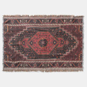 Perzisch tapijt oosterse accent  Turks retro Deken (Voorkant)