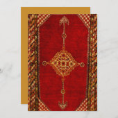 Perzisch tapijtpatroon (Voorkant / Achterkant)