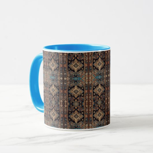 Perzisch Trendy Mooi Oud Patroon Collectie Mok (Voorkant links)