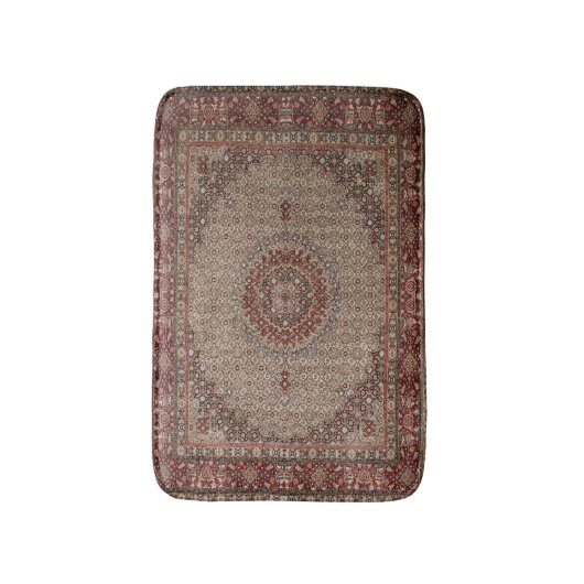 Perzisch Turks oosterse tapijt Badmat (Voorkant Verticaal)