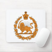 Perzisch wapenschild Mousepad Muismat (Met muis)