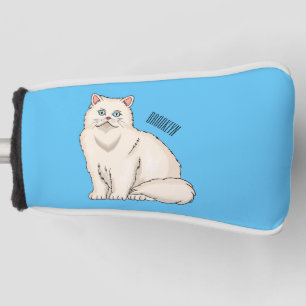 Perzische afbeelding van cartoon golfheadcover
