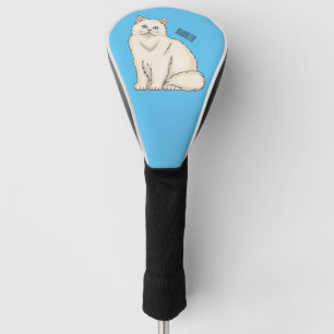 Perzische afbeelding van cartoon golfheadcover