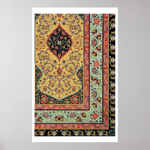 Perzische decoratie, bord XXV uit 'Polychrome Orn' Poster