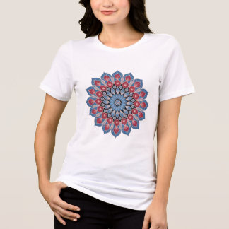 Perzische Emaillekunst (Minakari) -T-shirt Tri-Blend Shirt