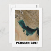 Perzische Golf Briefkaart (Voorkant / Achterkant)